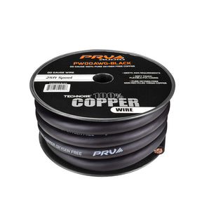 PRV PW00AWG-BLACK 25ft Roll PRV Audio