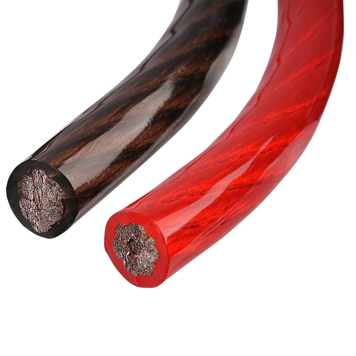 PWK-4-50RB 50Ft 4 Gauge Black and 50Ft 4 Gauge Red Primary Wire Audiopipe