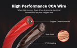 25Ft 0 Gauge Black and 25Ft 0 Gauge Red Primary Wire (PWK-0-25RB) Audiopipe