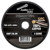 100Ft 4 Gauge Primary Wire (PWV-4CPR-100BLK) Audiopipe