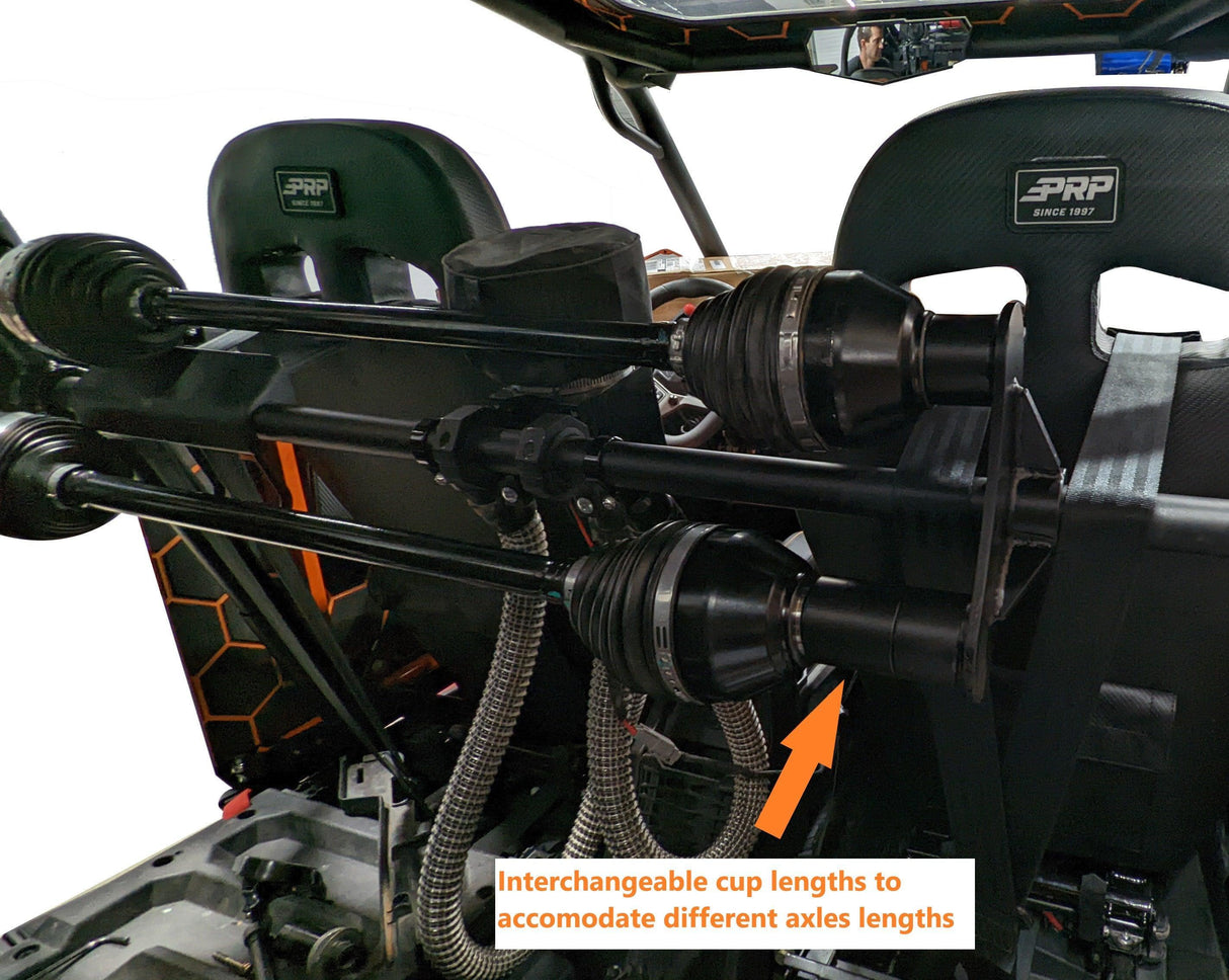 RPM Spare Axle Carrier Cage Mount Kit, 1.25" - 2.50" Axle Carrier Kit