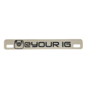 Customizable 3D Printed License Plate Frame Workshop 12