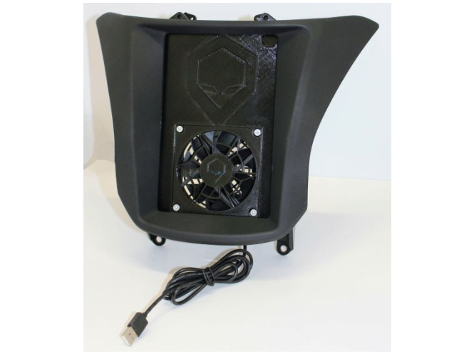 Brainiac Fan Tablet Cradle Upgrade Workshop 12