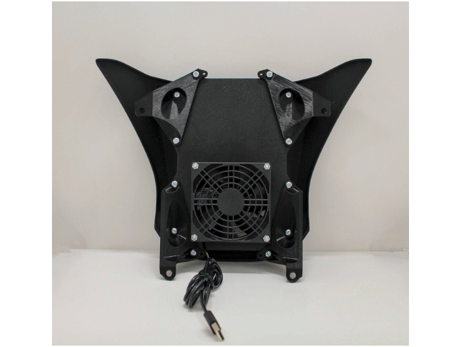 Brainiac Fan Tablet Cradle Upgrade Workshop 12