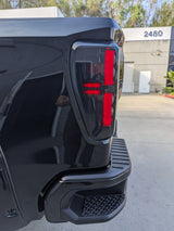 GMC Sierra 2500/3500 20-23 Ultra Bright OLED Tail Lights (Replaces Factory/OEM LED Tail Lights Only) - Multiple Lens