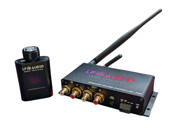 LF Audio WVC-PRO 2-Channel Wireless Volume Controller - Single Knob LF Audio