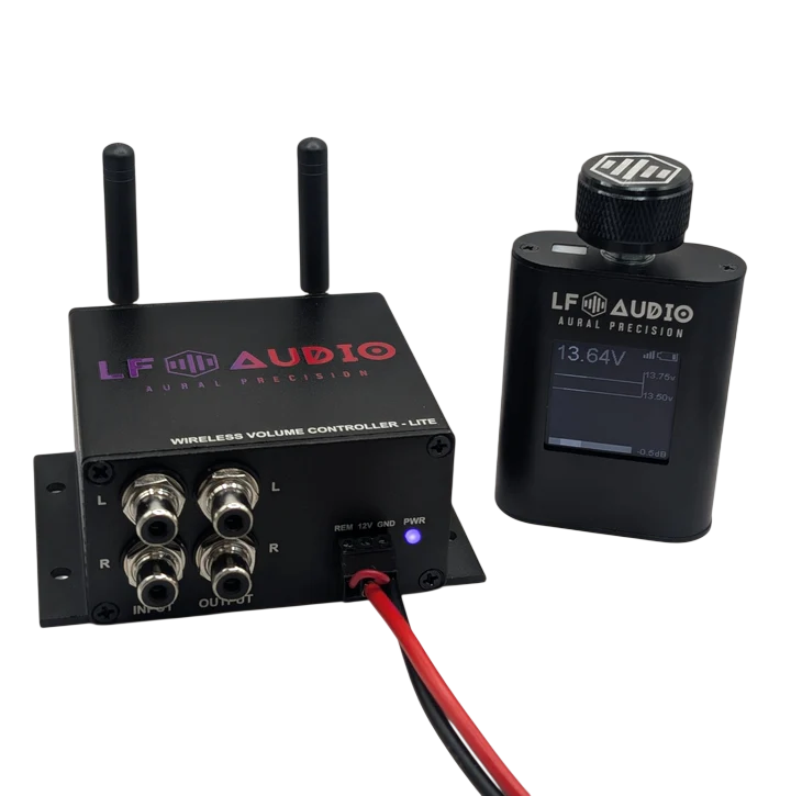 LF Audio WVC LITE 2-Channel Wireless Volume Controller - Single Knob LF Audio