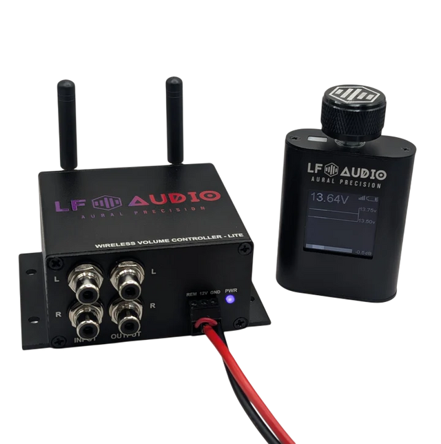 LF Audio WVC LITE 2-Channel Wireless Volume Controller - Single Knob LF Audio