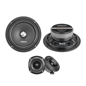 PRV Audio 8MR400B-4 SLIM Mid Range + TW350Ti-4 SLIM Bundle