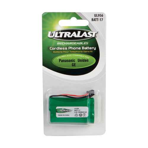 Ultralast BATT-17 2.4 Volt Nickel Metal Hydride Rechargeable Replacement Cordless Phone Battery UltraLast