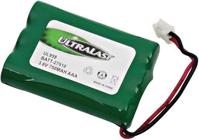 Ultralast UL-958, DOT27910 Rechargeable Replacement Cordless Phone Battery UltraLast