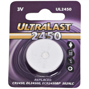 Ultralast UL2450 CR2450 Lithium Coin Cell Battery UltraLast