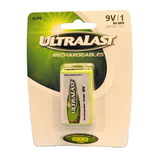Ultralast UL9V 9-Volt Rechargeable Replacement Battery UltraLast