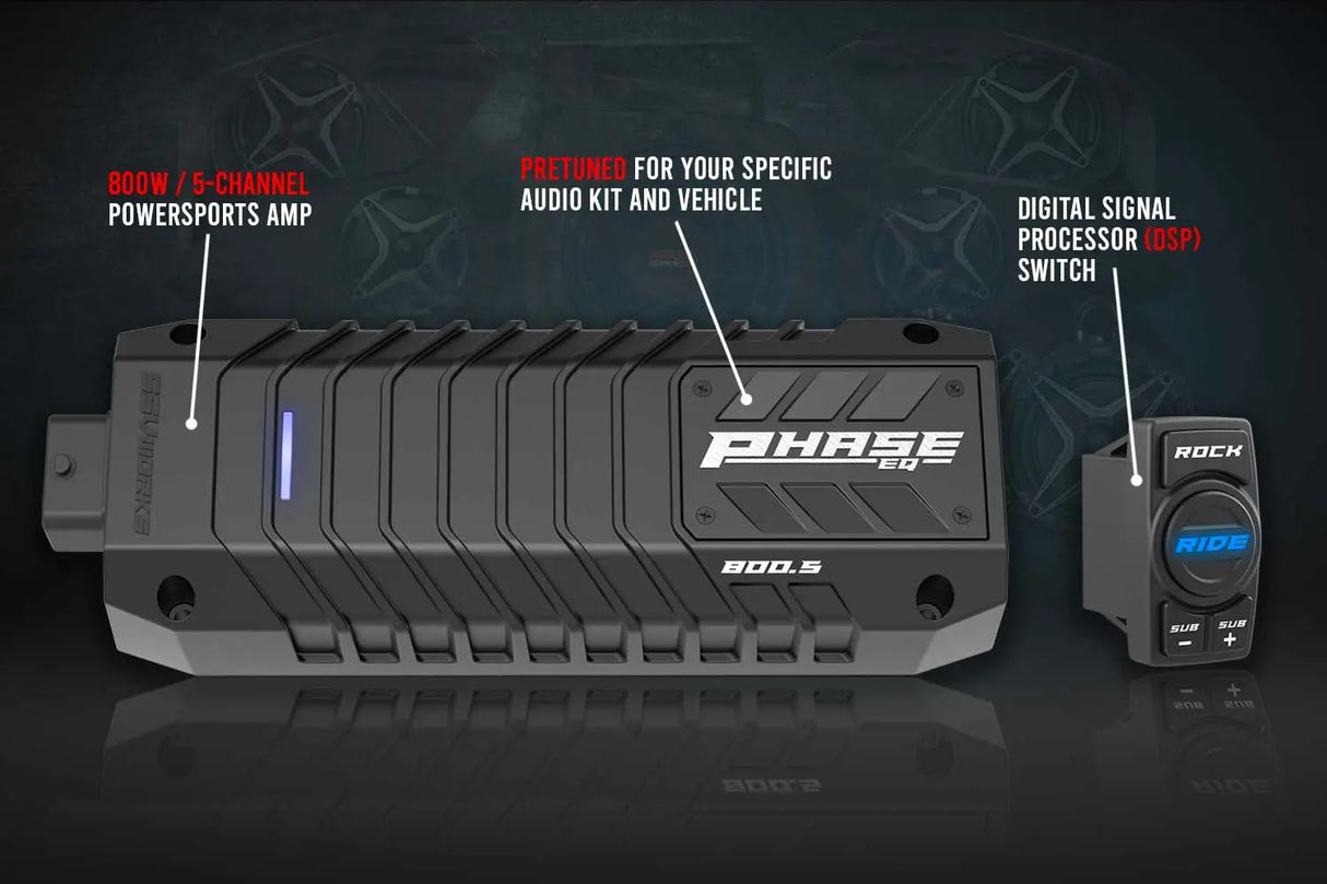 2018-2024 Polaris Ranger XP1000 5-Speaker SSV Audio System for Ride Command SSV Works