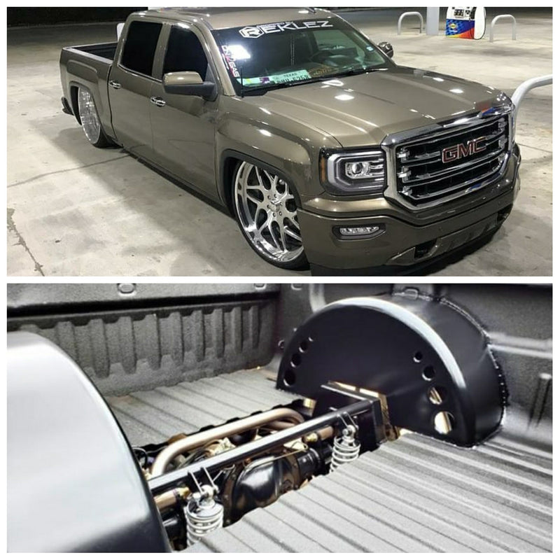 2014-2018 Silverado Sierra Rear Coil Over Conversion Kit 3 Link Wishbone For Billet Wheels