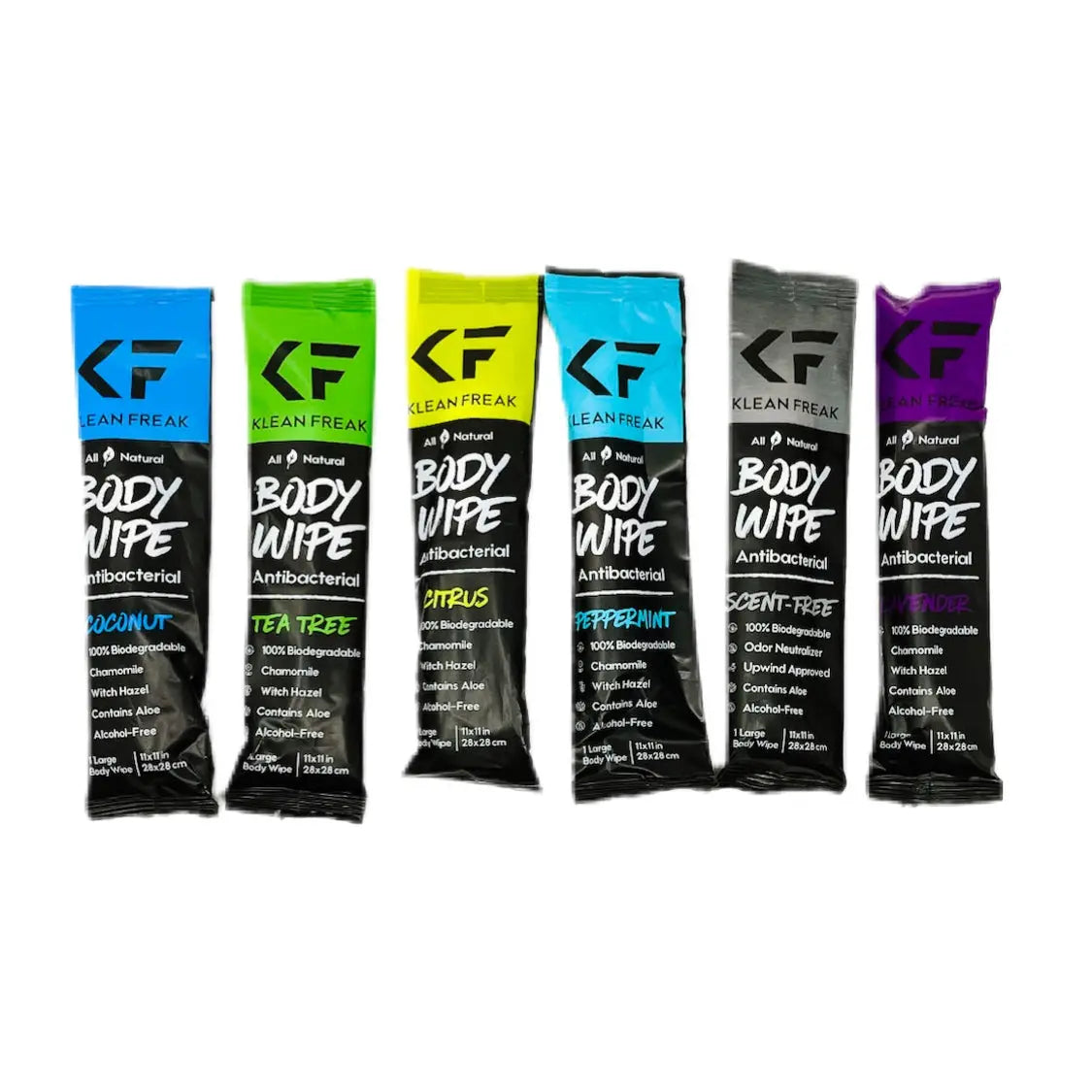 Body Wipes - Trial Run Klean Freak