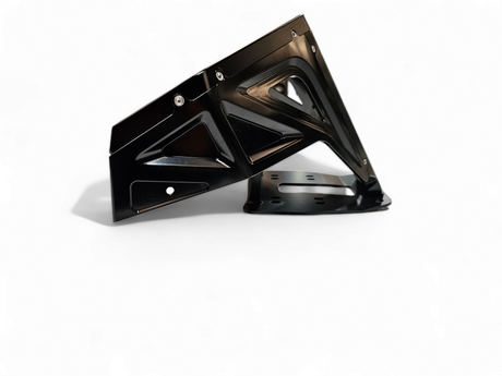 2022-2026 Polaris RZR Pro R, Pro S, Turbo R Machined Billet Front Winch Bumper (Black Anodize) www.elektricoffroad.com