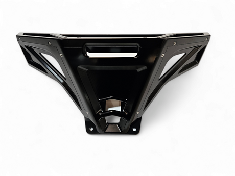 2022-2026 Polaris RZR Pro R, Pro S, Turbo R Machined Billet Front Winch Bumper (Black Anodize) www.elektricoffroad.com