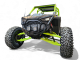 2022-2026 Polaris RZR Pro R, Pro S, Turbo R Machined Billet Front Winch Bumper (Black Anodize) www.elektricoffroad.com