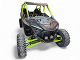 2022-2026 Polaris RZR Pro R, Pro S, Turbo R Machined Billet Front Winch Bumper (Black Anodize) www.elektricoffroad.com