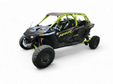 2022-2026 Polaris RZR Pro R, Pro S, Turbo R Machined Billet Front Winch Bumper (Clear Anodize) www.elektricoffroad.com