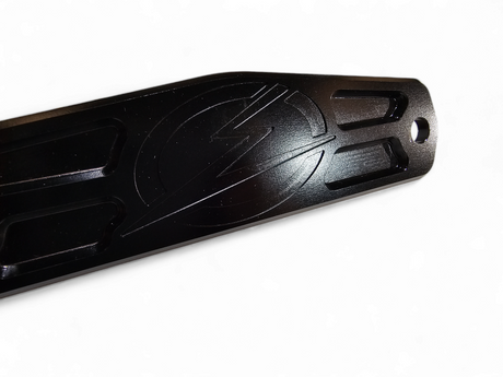 Elektric Offroad Designs UTV Winch Fairlead Cover Plate | Black www.elektricoffroad.com