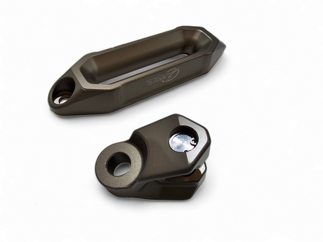 Elektric Offroad Designs UTV Winch Fairlead and Hook (Gunmetal) www.elektricoffroad.com