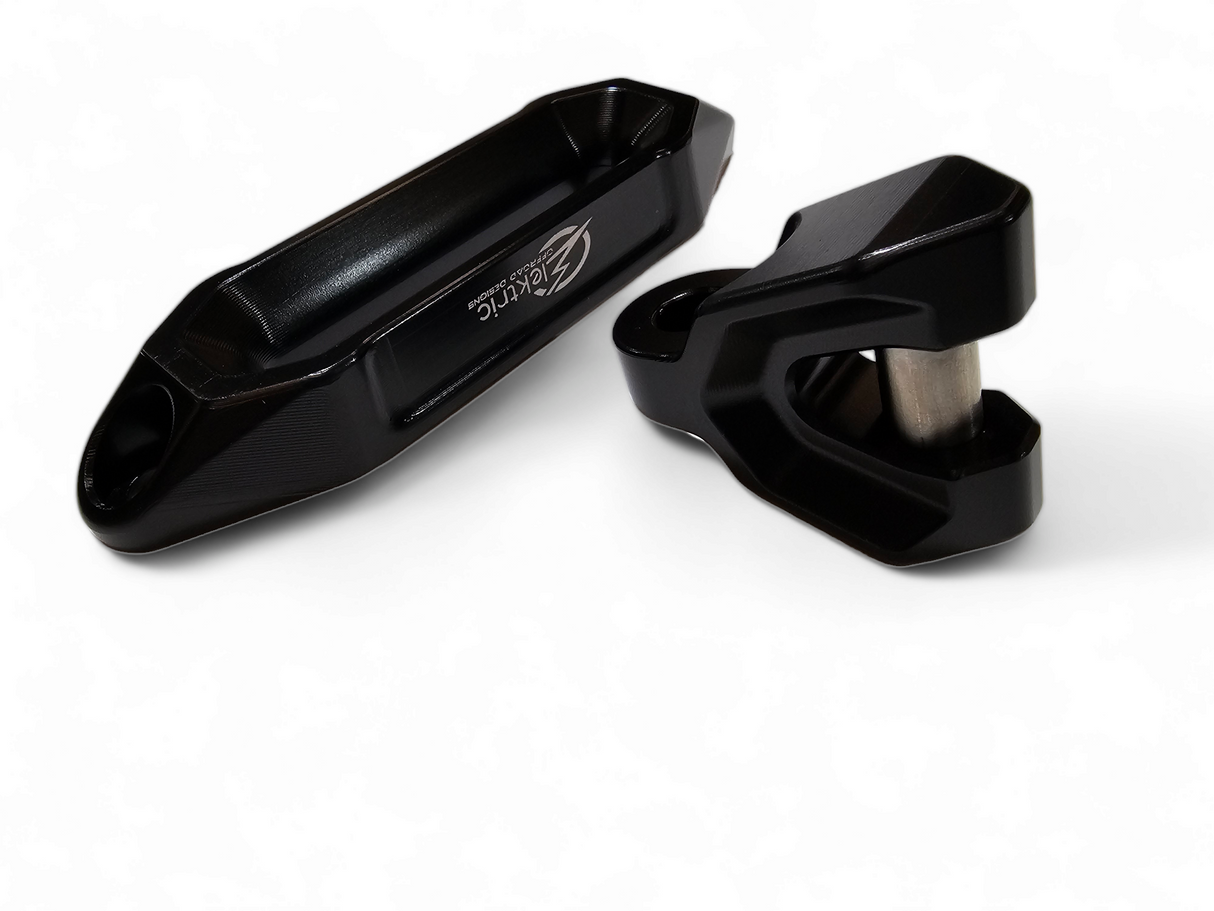 Elektric Offroad Designs UTV Winch Fairlead and Hook (Black) www.elektricoffroad.com