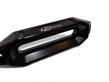 Elektric Offroad Designs UTV Winch Fairlead and Hook (Black) www.elektricoffroad.com