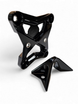 2017-2021 Can Am X3 Maverick EOD Radius Rod Plate with Tow Hook Black www.elektricoffroad.com