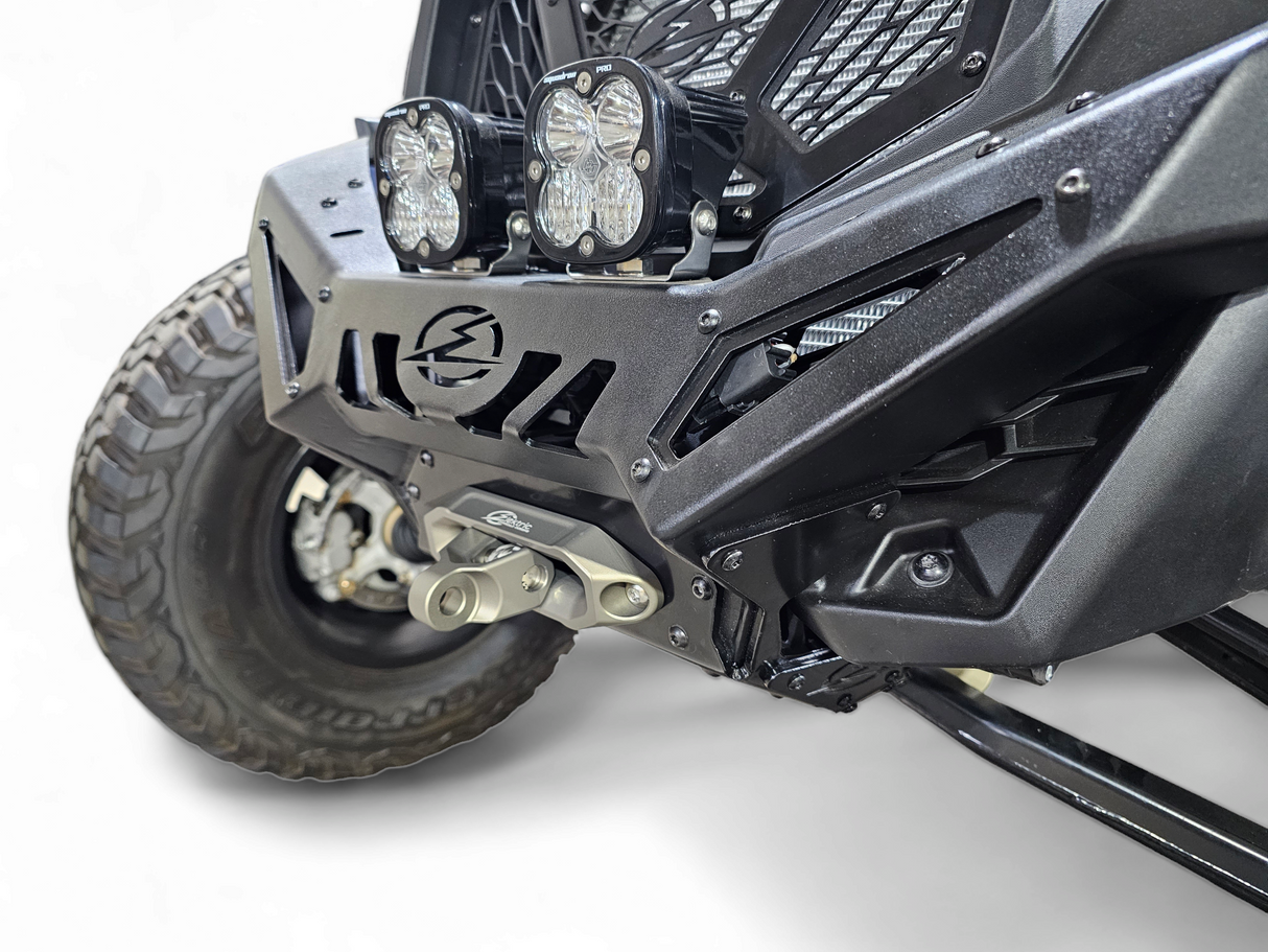 Elektric Offroad Designs UTV Winch Fairlead and Hook (Gunmetal) www.elektricoffroad.com
