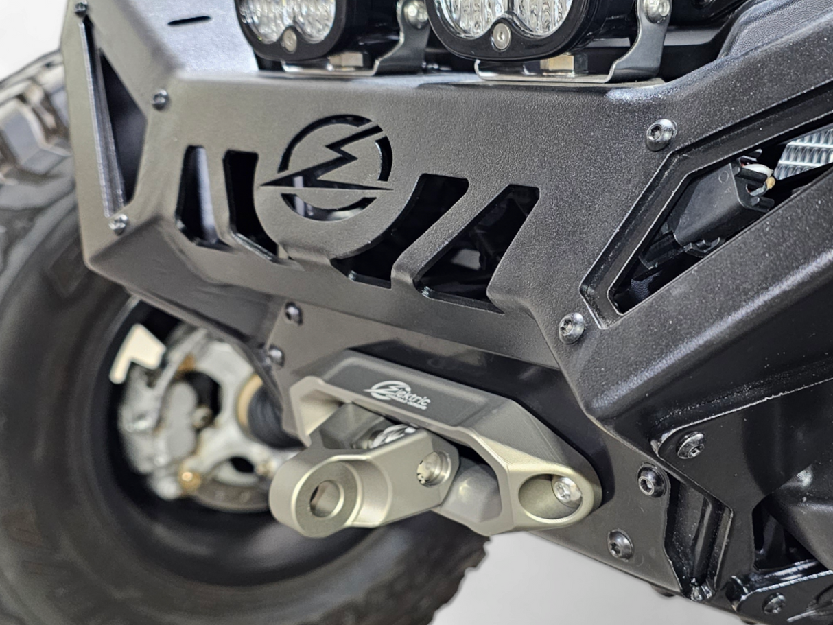 Elektric Offroad Designs UTV Winch Fairlead and Hook (Gunmetal) www.elektricoffroad.com