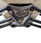 2017-2021 Can Am X3 Maverick EOD Radius Rod Plate with Tow Hook Gun Metal www.elektricoffroad.com