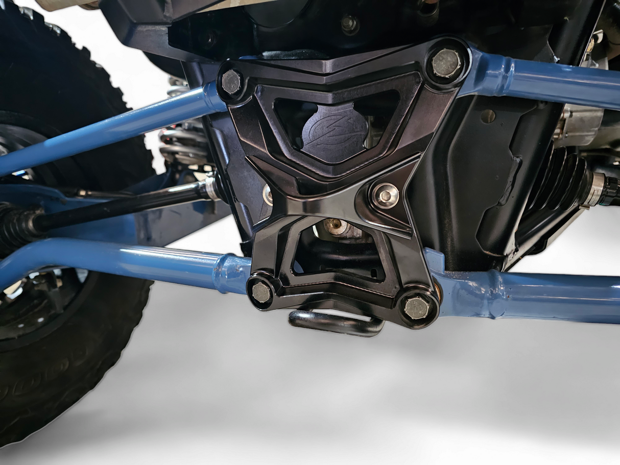 2020-2024 Polaris RZR Pro XP Radius Rod Plate with Tow Hook Black www.elektricoffroad.com