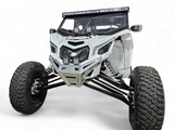 2017 to Current Can-Am X3 Maverick Machined Billet Front Winch Bumper (Clear Anodize) www.elektricoffroad.com