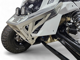 2017 to Current Can-Am X3 Maverick Machined Billet Front Winch Bumper (Clear Anodize) www.elektricoffroad.com
