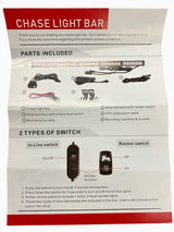 Chase LED Light Bar With Built In Strobe 32" by GG Lighting
