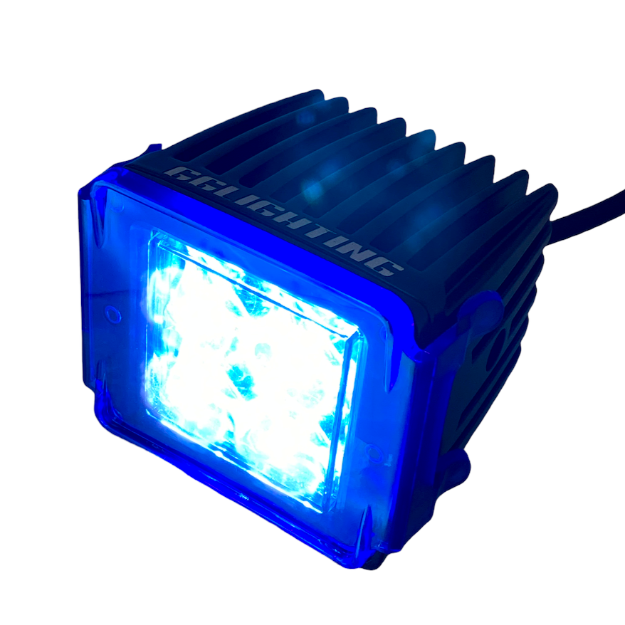 LED Pod Lens Colored Cover GGLighting