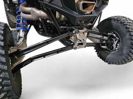 2022 to Current Polaris RZR Pro R, Pro S, Turbo R High Clearance Radius Rods in Black Finish www.elektricoffroad.com