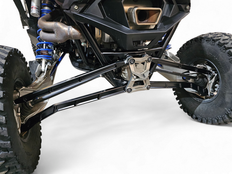 2022 to Current Polaris RZR Pro R, Pro S, Turbo R High Clearance Radius Rods in Black Finish www.elektricoffroad.com