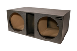SoundSkins Enclosures | Universal Dual 15" Ported Front FIre XL SPL - Premium USA Made Subwoofer Box with Bed Liner Spray Finish SoundSkins Global