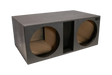 SoundSkins Enclosures | Universal Dual 15" Ported Front FIre XL SPL - Premium USA Made Subwoofer Box with Bed Liner Spray Finish SoundSkins Global
