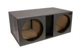SoundSkins Enclosures | Universal Dual 15" Ported Front FIre XL SPL - Premium USA Made Subwoofer Box with Bed Liner Spray Finish SoundSkins Global