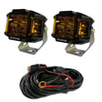 CB30 Amber Pod Bundle With Wiring Harness GGLighting