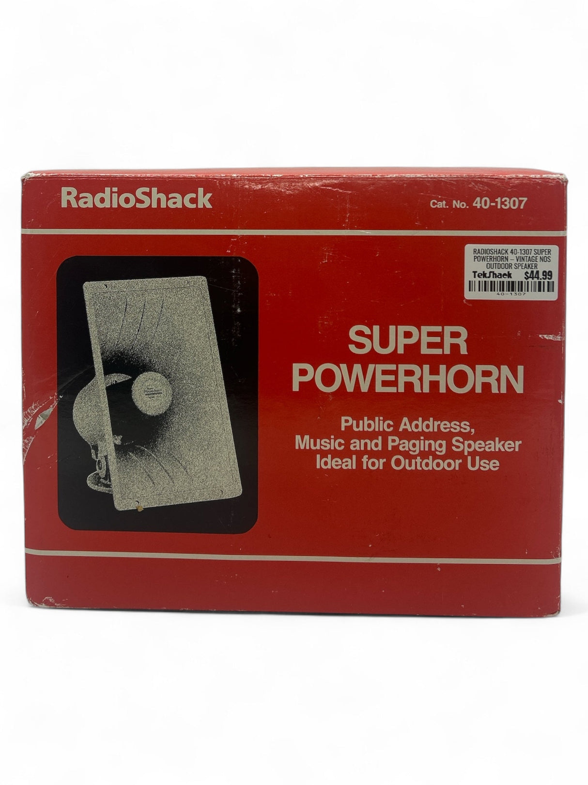 RadioShack 40-1307 Super Powerhorn – Vintage NOS Outdoor Speaker Radio Shack