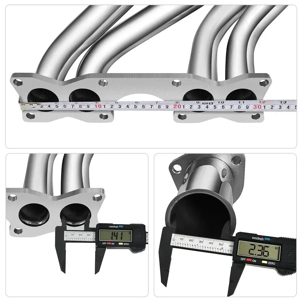 Exhaust Headers for 1990-1995 Nissan Hardbody D21 Pickup 2.4L 4WD