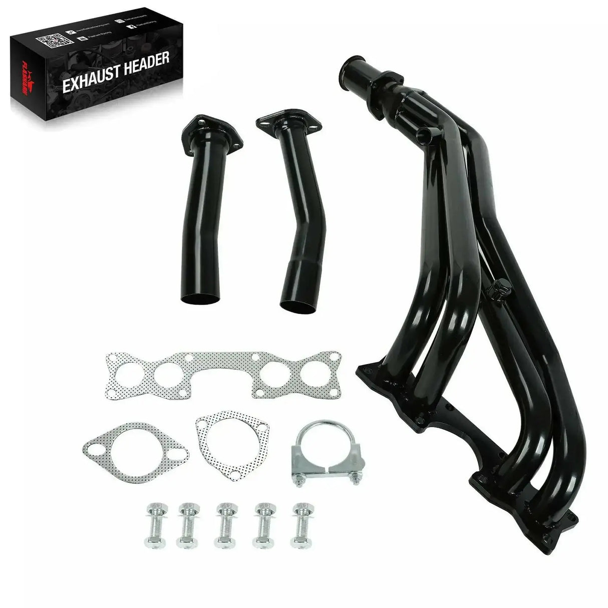 Exhaust Headers for 1990-1995 Nissan Hardbody D21 Pickup 2.4L 4WD