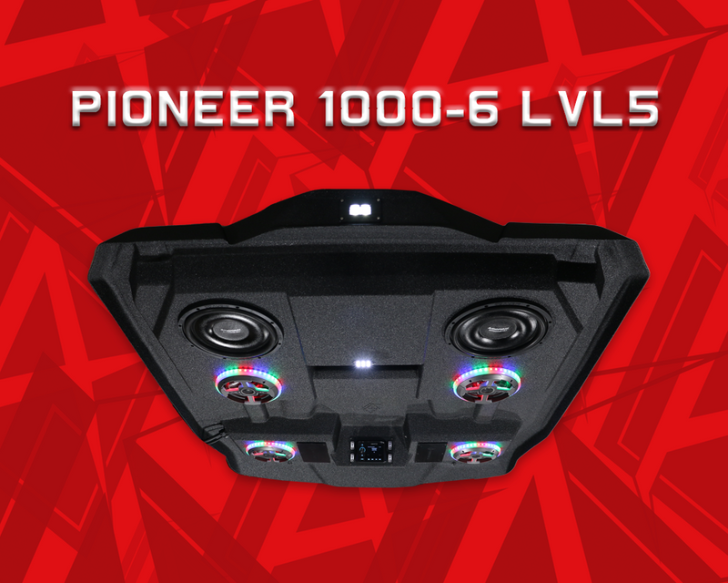 2016+ Honda Pioneer 1000-6 Stereo Tops (4-Door)