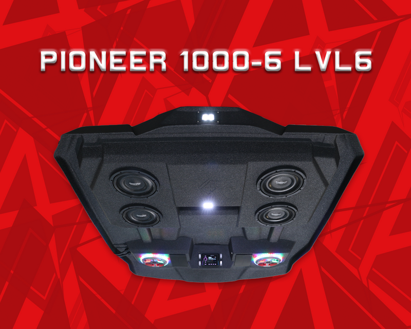 2016+ Honda Pioneer 1000-6 Stereo Tops (4-Door)