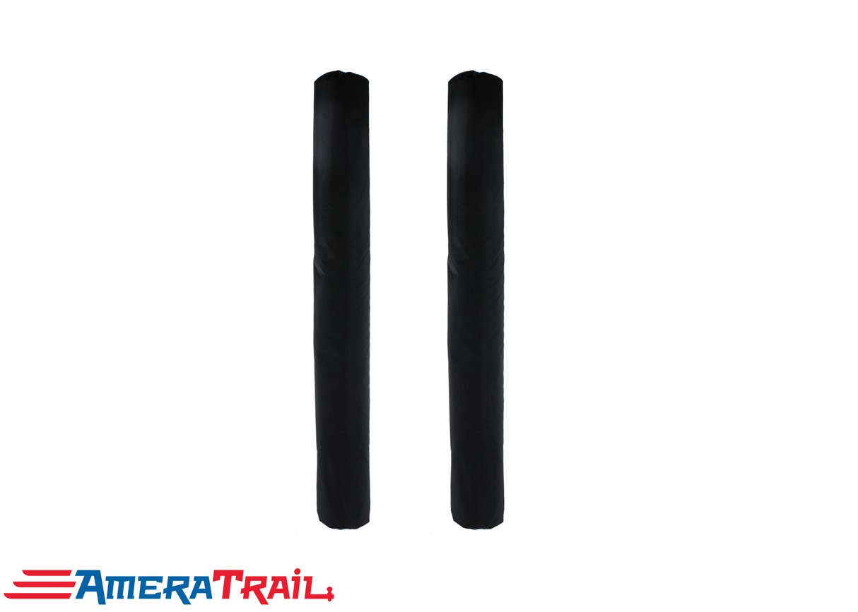 Black Guidepost Covers - Plain w/ No Logos